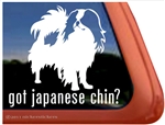 Japanese Chin Window Decal