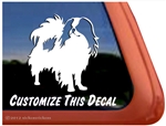 Japanese Chin Window Decal