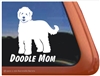 Goldendoodle Window Decal