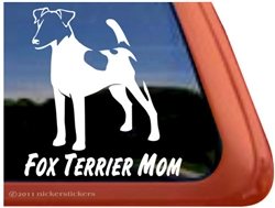 Fox Terrier Window Decal