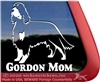 Gordon Setter Window Decal