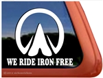 Horse Hoof Horse Trailer Window Decal