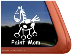 American Paint Stick Horse Window Decal