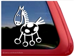 American Paint Stick Horse Window Decal