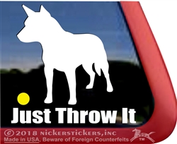 Australian Cattle Dog Window Decal