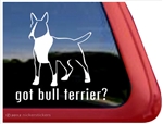 Bull Terrier Window Decal