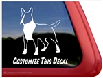 English Bull Terrier Window Decal