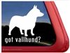 Swedish Vallhund Window Decal