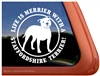 Staffordshire Terrier Window Decal