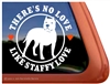 Staffordshire Terrier Window Decal