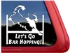 English Shepherd Agility Window Decal