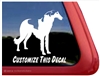 Borzoi Window Decal