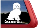 Cockapoo Window Decal