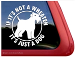 Wheaten Terrier Dog Car Truck RV Window Decal Sticker