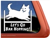 Swedish Vallhund Agility Dog Window Decal