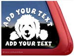 Goldendoodle Window Decal