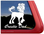 Chinese Crested Window Decal