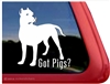 Dogo Argentino Window Decal