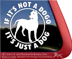 Dogo Dog Dogo Argentino Dog Car Truck RV Window Decal Sticker