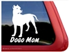 Dogo Mom Dogo Argentino Dog Car Truck RV Window Decal Sticker