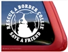 Border Collie Window Decal