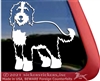 Custom Bernedoodle Dog Car Truck RV Window Decal Sticker