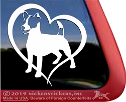 Jack Russell Terrier Window Decal