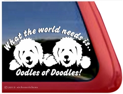 Doodle Window Decal