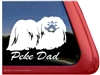 Pekingese Window Decal