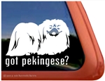 Pekingese Window Decal