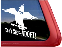 Cockatiel Window Decal