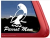 Eclectus Parrot Window Decal