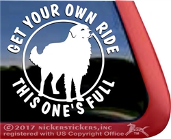 Maremma Sheepdog Car Truck RV Window Decal Sticker