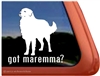 Maremma Window Decal