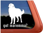 Maremma Window Decal