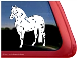 Custom POA Pony of the Americas Horse Trailer Car Truck RV Window Decal Sticker