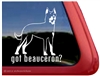 Beauceron Window Decal