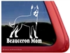 Beauceron Window Decal