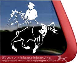 Appaloosa Blanket Appaloosa Horse Trailer Window Decal