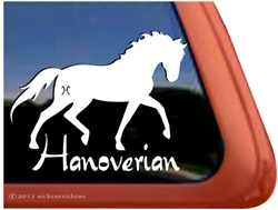 Hanoverian Window Decal