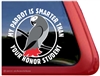 African Grey Window Decal