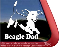 Beagle Window Decal