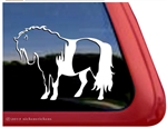 Miniature Pinto Window Decal