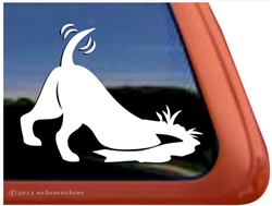 Earthdog Window Decal