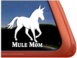 Mule Gaited Window Decal