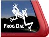 Frog Window Decal