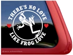 Frog Window Decal