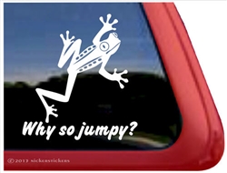 Frog Window Decal