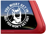 German Shepherd Window Decal