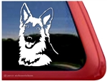 German Shepherd Window Decal